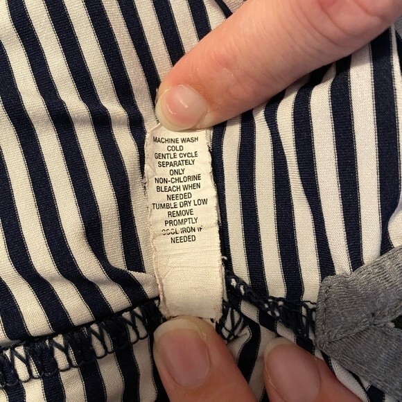 RLX‎ Ralph Lauren Performance Golf Blue/White Striped Mens Polo - Size M - Picture 7 of 9